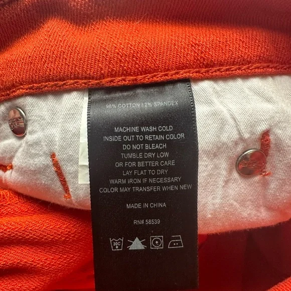 Kut from the Kloth orange Diana skinny jeans. Size 2. - Picture 10 of 10